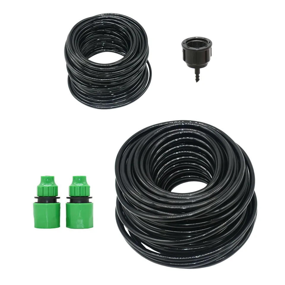 Manguera De Riego Amarilla De 6 Capas, 1/2 Pulgada X 25 Metros - Anti-torsión, Antialgas, Para Jardín Y Hidrolimpiadora