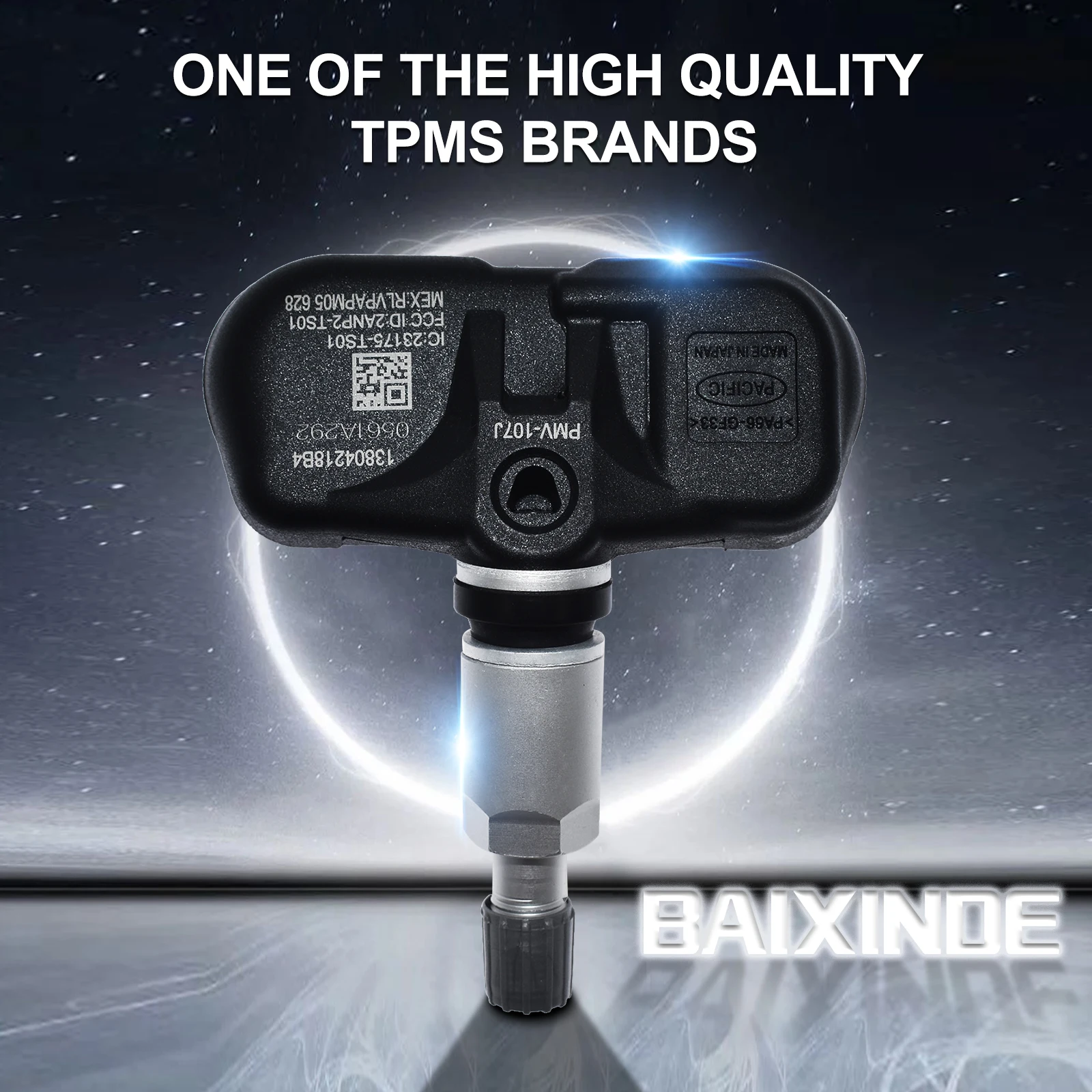 도요타 캠리 렉서스 프리우스용 TPMS 타이어 압력 모니터링 센서 PMV-107J 42607-33011 42607-33021, 미국 및 CN 재고 있음, 4PCs