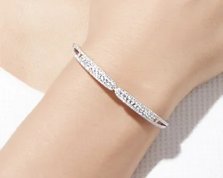YPD145 925 серебро циркон браслет Девушка День Рождения Вечеринка DIY браслет подарок
