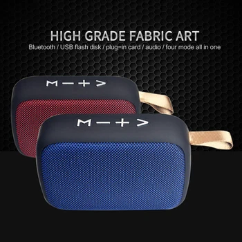 

Mini Bluetooth Speaker Portable Wireless Loudspeaker Sound Stereo Music Surround Outdoor Speaker Support FM TF Card Speakers