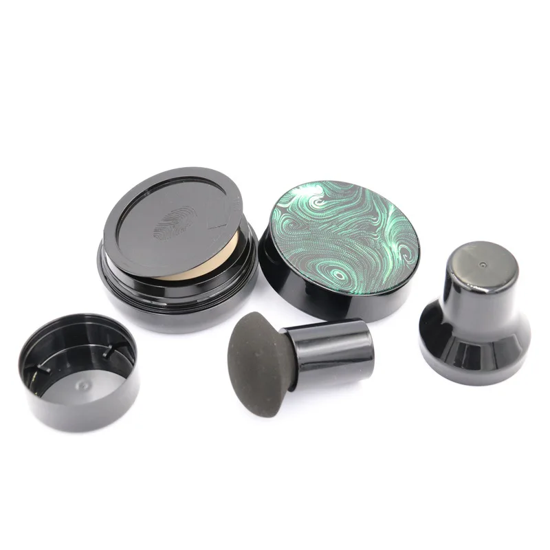 Mushroom Head Seal Puff CC BB Cream Air Cushion Case with Powder Puff for DIY Refill Empty Cosmetic Containers Cosmetic Jar Set
