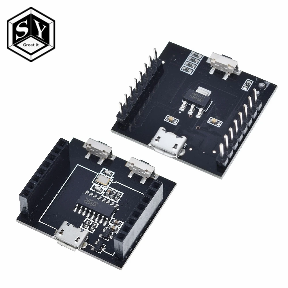 ESP8266 ESP 12F серийный Wi Fi модуль мини макетная плата для Arduin Nodemcu CH340 Micro USB Ard Witty