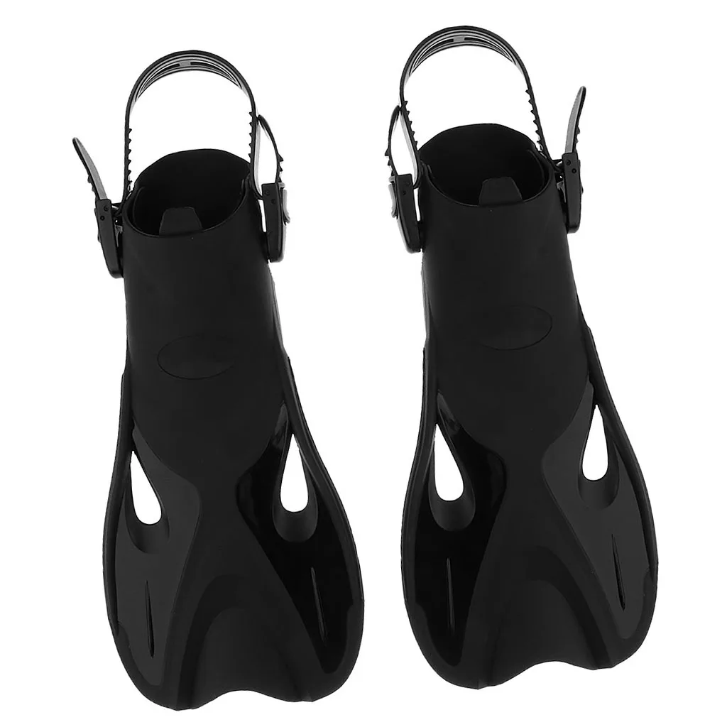 Adjustable Unisex Scuba Diving Flippers Fins Snorkeling Gear Swim Pool Training Gear Fins Shoes for Water Sports