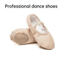 Girls Ballet Shoes Canvas Soft Sole Ballet Dance Slippers Children Practise Ballerina Shoes Woman Dance Shoes