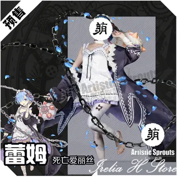 

SINoALICE and Re:Life in a different world from zero Ram Cosplay Costume dress female