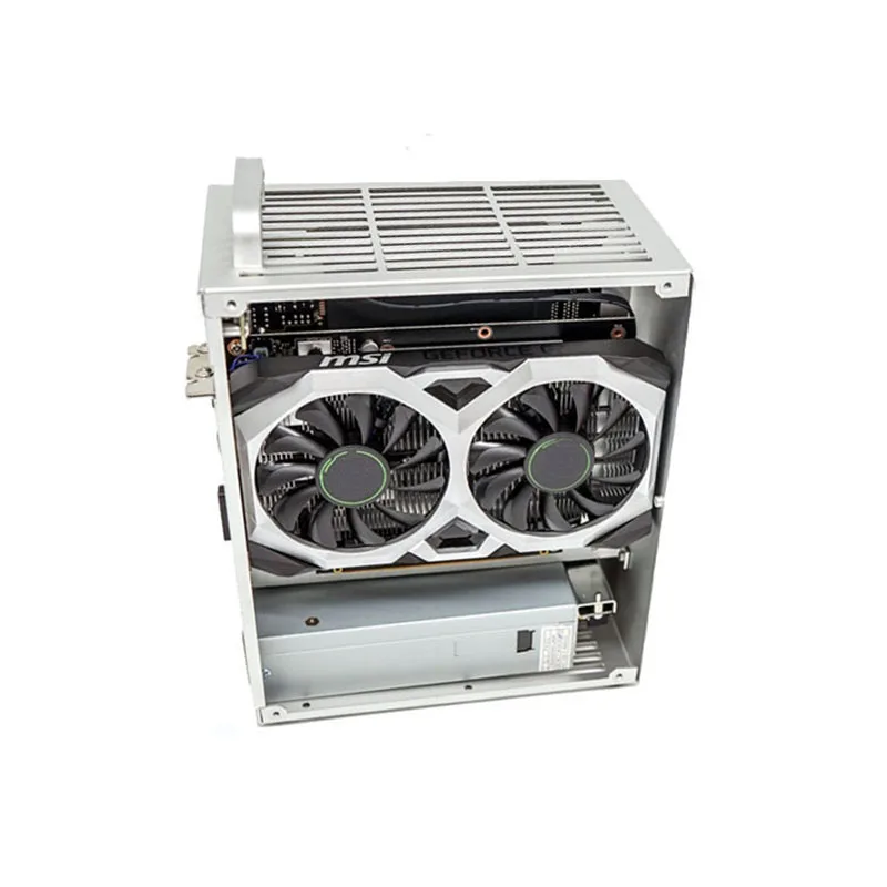 PC Gamer чехол ITX мини Чехол HTPC безопасный шкаф полностью алюминиевый для видеокарты RTX 2070 1660 i3 i5 i7 8700 K39 маленькое шасси G