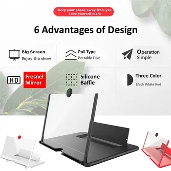 

Thin Foldable Mobile Phone Amplifier Mobile Phone Screen Amplifier Mini Mobile Phone Holder Foldable Cell Phone Holder