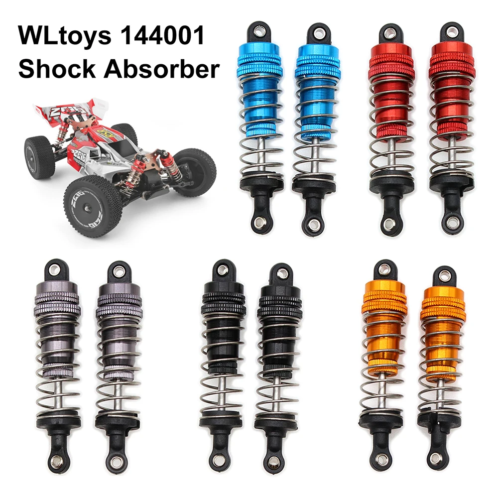 Металлический амортизатор 2 шт. 144001-1316 запасные части для WLtoys 144001 1/14 4WD аксессуары