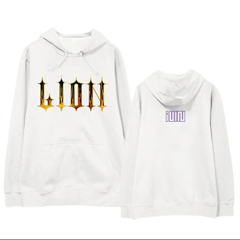  KPOP (G)I-DLE GIDLE Album Oversized Hoodie Hip Hop Streetwear Loose Hooded Pullover Printed Long Sl