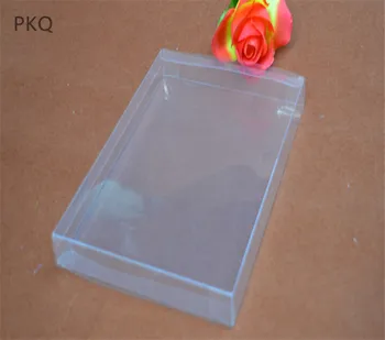 

30pcs New Rectangle PVC Box Chocolate Packaging Box Wedding/Christmas Present Boxes Jewelry/Toys Storage Box 1.5x10x15cm
