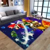 Cartoon Anime Super Mario Carpets for Kids Bedroom Gamer Large Area Rugs Kid Play Floor Mat Soft Flannel Child Game Big Carpet 3