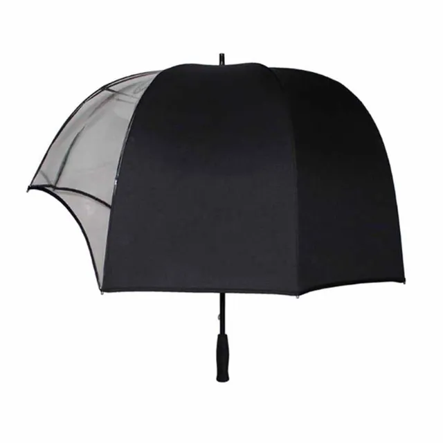 black umbrella hat
