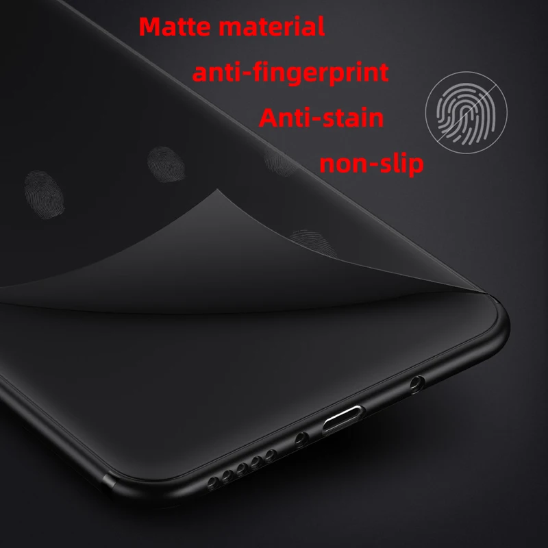 matte case for xiaomi redmi note 8t case redmi note 8 cover soft back silicon slim 3