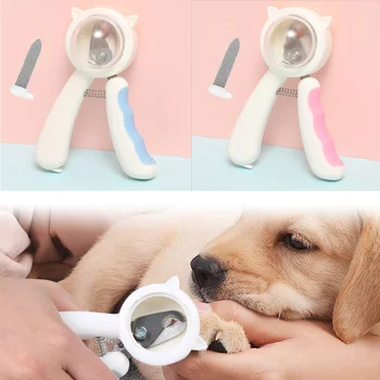 

Large Nail Clippers Pet Cat Dog Animal Claw Trimmer Anti-splash Stainless Steel Grooming Scissors Clippers Claw Nail Scissors W