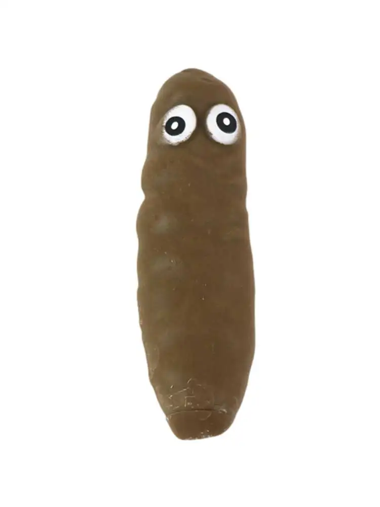 Funny Stretchy Poo Stress Relief Toy Fake Poop Fidget Decompression Doll Toys For Children Adult Tricky Gag Toys