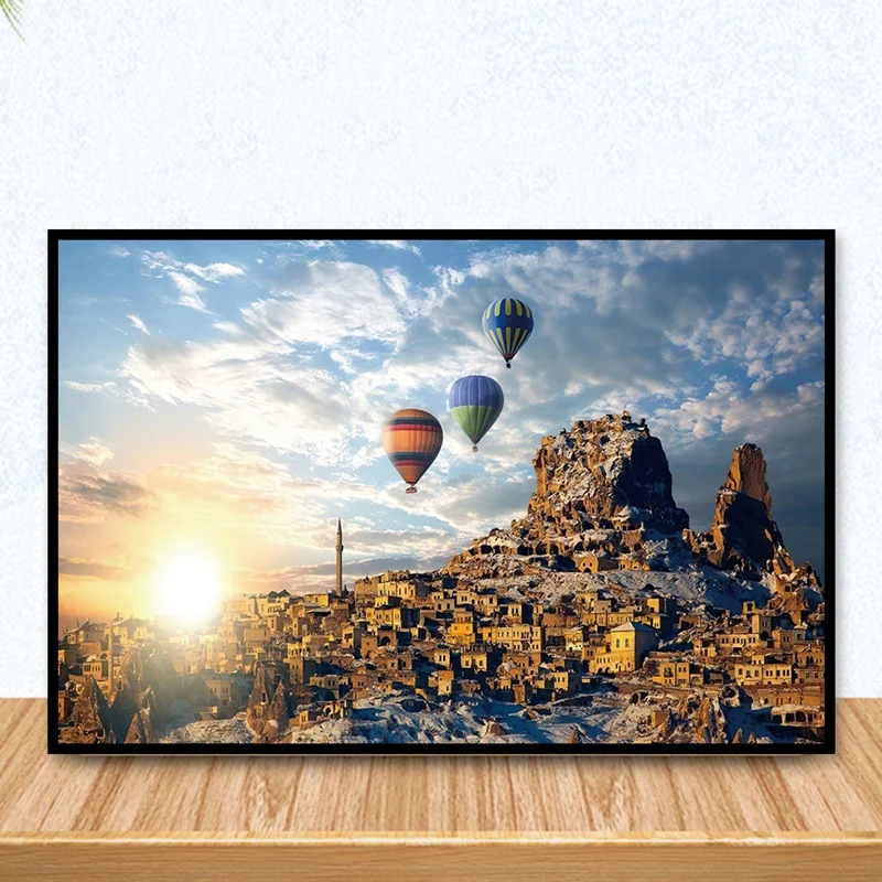 

1 Set 1000 Pcs Jigsaw Universe Jigsaw Leisure Toy-Air Balloon