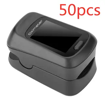 

50 PCS Dropshipping! Fingertip Pulse Oximeter Blood Oxygen Saturation SPO2 Heart Rate Monitor Oxymeter Pulsioximetro Oximeter