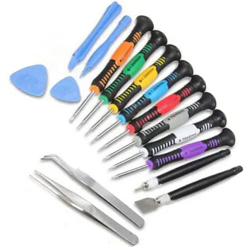 

16 in 1 Mobile Phone Repair Tools Kit Screen Opening Tool Screwdriver Tweezers Set for 4 5 5s 6 Plus