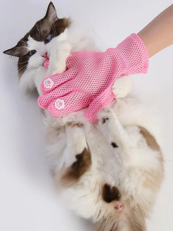 Cat Combing Hair Guard Gloves Pet Brush Glove For Cat Dog - PeticaDeals