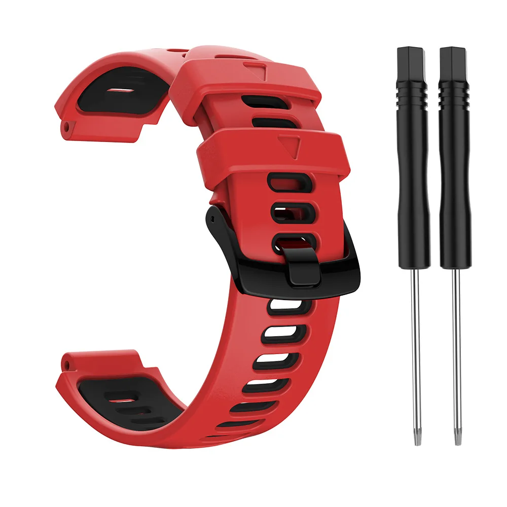 Cinturino Sportivo In Silicone Morbido Per Garmin Per Garmin Forerunner 235 Cinturino Per Erunner 220 230 620 630 735Xt Cinturino