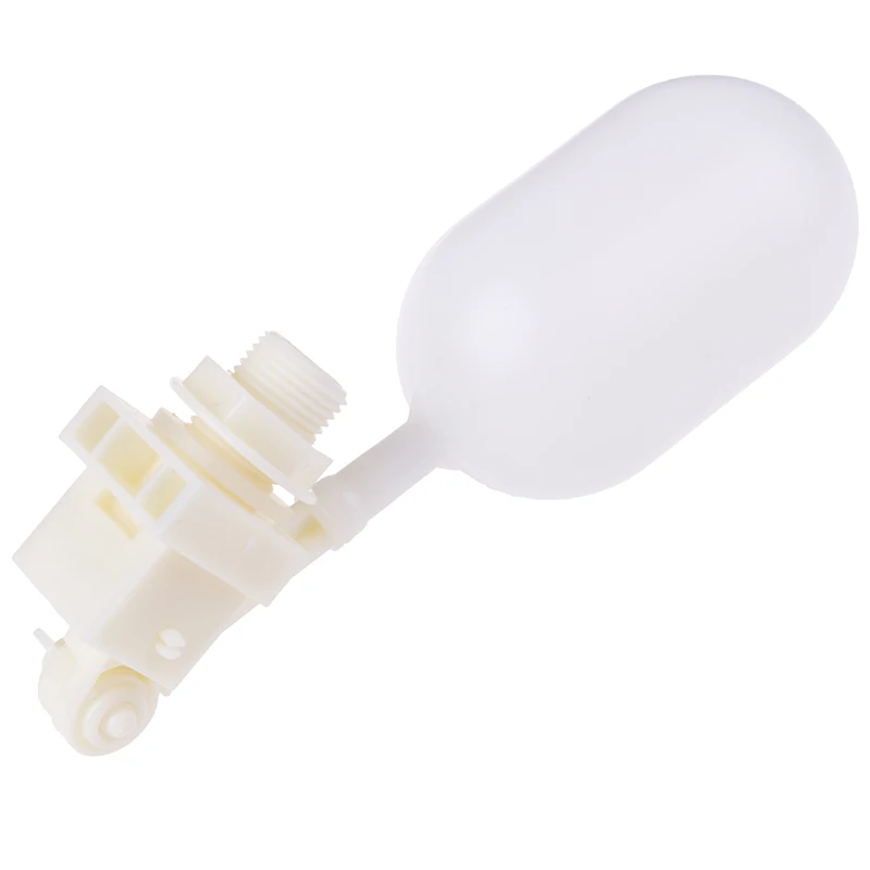 DN15 1/2 ''DN20 3/4'' дюймовый белый пластиковый Регулируемый Автоматический Поплавковый клапан, переключатель управления водой для водонапорного бака