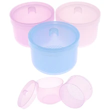 New 3Colors Nail Drill Bits Cleaning Tool Nail Sterilizer Disinfection Storage Box Acrylic Manicure Clean Nail Tools Accessories