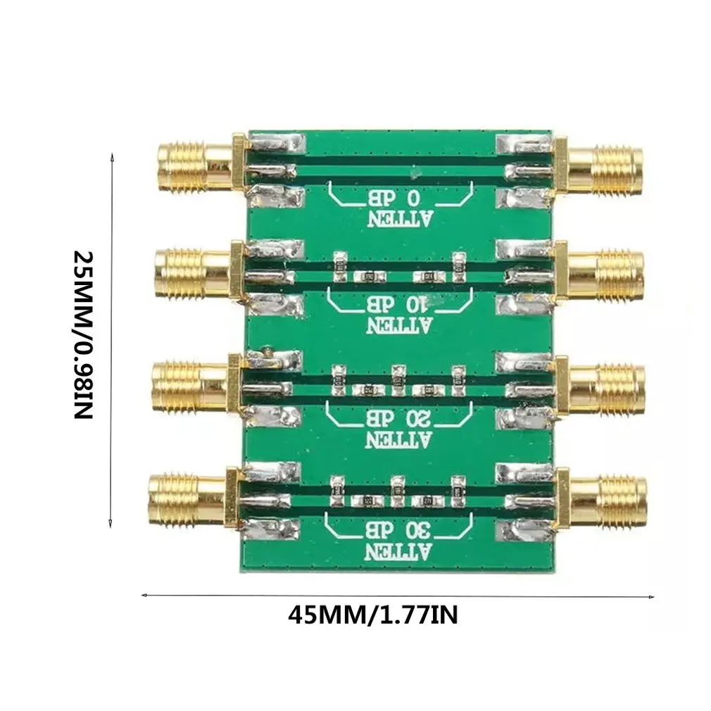 23Dbm Dc 4,0 Ghz Rf Фиксированный аттенюатор Sma двойной женский манекен головы 0Db 10Db 20Db 30Db