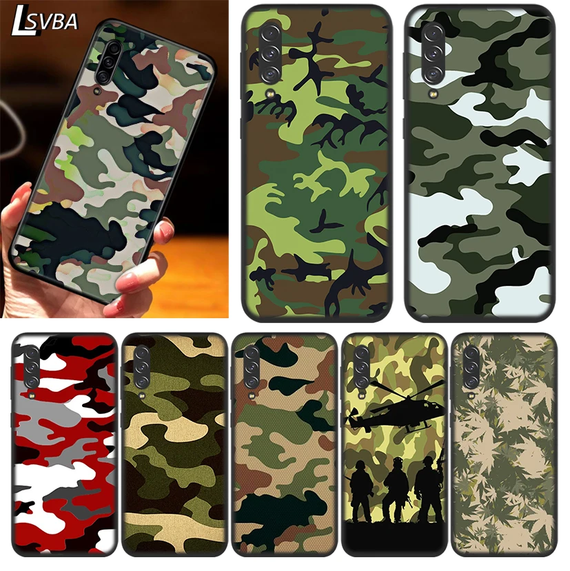 

Camouflage Pattern for Samsung Galaxy A90 5G A80 A70S A70 A60 A50 A50S A40 A30S A20S A20E A20 A2 Core A10 Phone Case