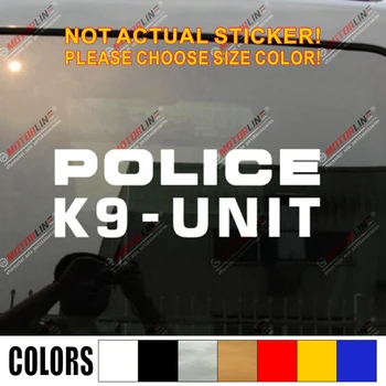 

Police Dog K9 K-9 Unit Decal Sticker Car Vinyl pick size color no bkgrd die cut