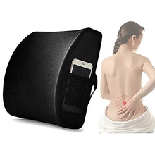 Универсальный всплеск памяти поддержка задней буфера 3D сетчатый чехол сбалансированный прочный дизайн для облегчение боли в пояснице Подушка под поясницу
