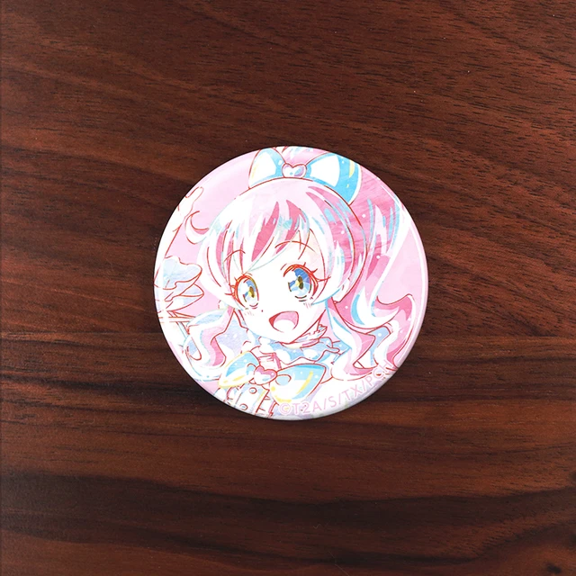 1pc 58mm Nagi no Asukara anime Badges Mukaido Manaka Brooch Icon Sakishima  Hikari Brooch bag deco nice gift