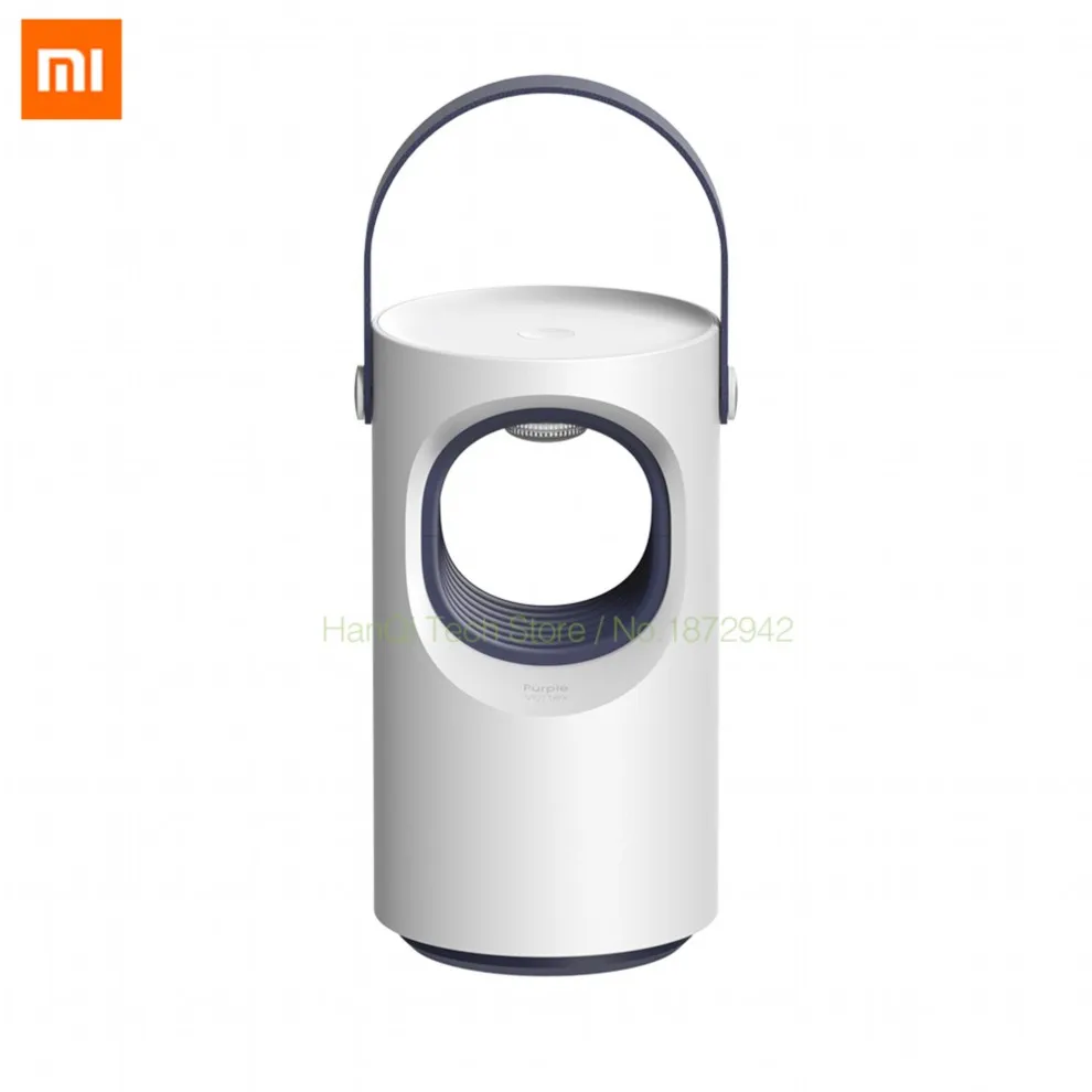 Xiaomi умный дом от комаров автоматический фотокатализатор убийца комаров низкий бесшумный синий Москитная лампа - Цвет: White