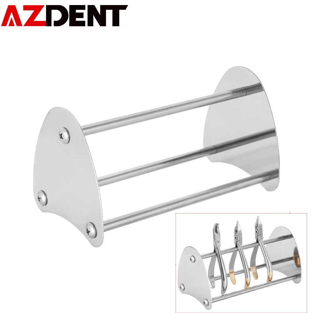 1 pcs Dental Tool Stainless Steel Stand Holder for Orthodontic Pliers Forceps Scissors Dentist Oral Mount Dentistry | Красота и