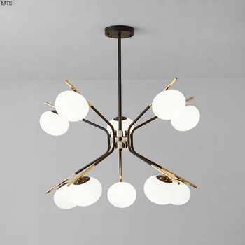 

European Nordic modern chandelier light lamp LED foyer living guest dinning room bedroom modern simple hanging light lamp