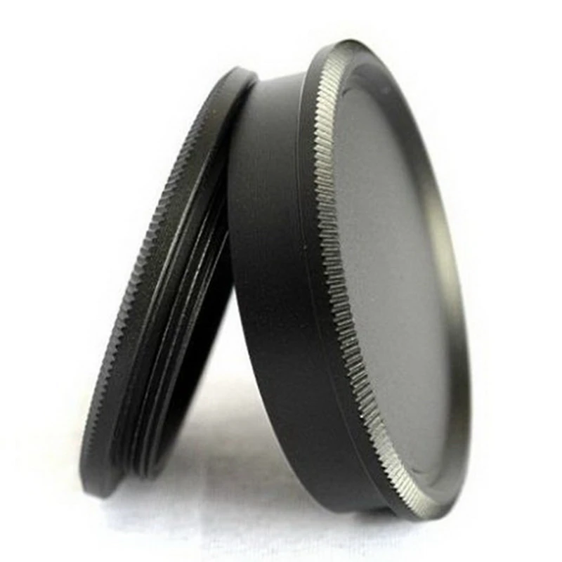 Black Металлический корпус крышка и объектив задняя крышка набор для M39 Ltm Lsm Leica винт крепление Mcm39S - Цвет: Black