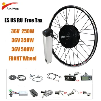 

Ebike Conversion Kit Front Wheel 36V 250W 350W 500W Motor wheel Electric biycle Conversion Kit LED/LCD Brushless Motor