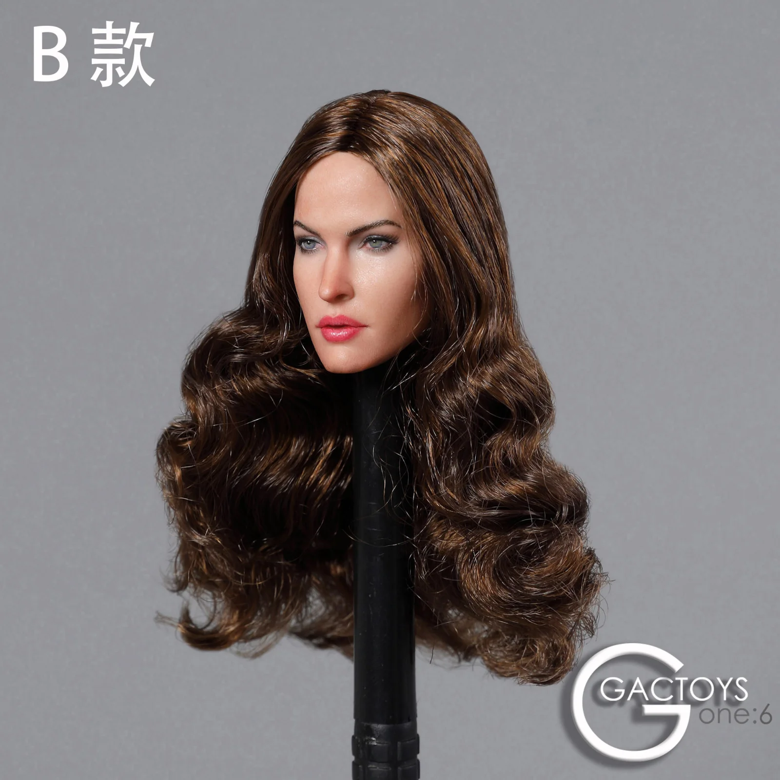 GACTOYS 1/6 Scale Megan Fox Female Head Carving GC029B Model F 12'' Action Figure Body