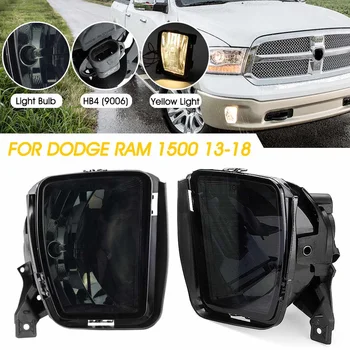 

2PCS Car Front Bumper Fog Halogen Lights Fog Light with Bulbs for Dodge RAM 1500 2013 2014 2015 2016 2017 2018