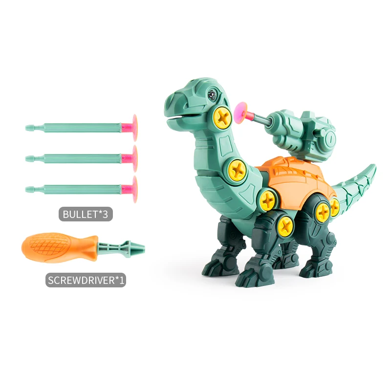 Dinosaur Builder Set for Kids – Educational Puzzle & Assembly Toy with Screwdriver Tool