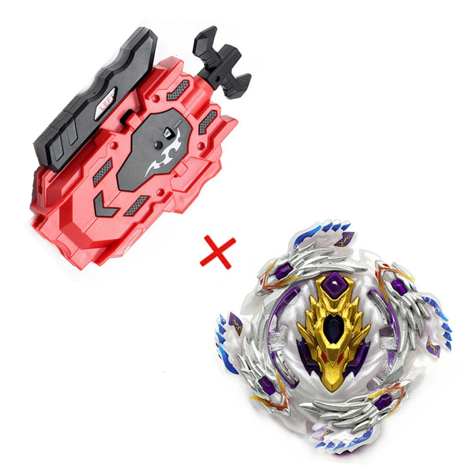 B110auncher Beyblade металлическое литье Fusion Blow Up игрушки с Guidon от Bayblade Бог спиннинг Топы Bey Blade новые лезвия от маленьких - Цвет: B110auncher