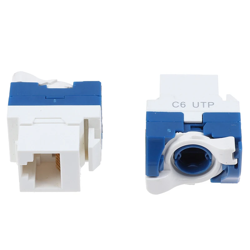 1 шт. CAT6 инструмент меньше Keystone Jack, AMPCOM RJ45 самоблокирующийся Cat.5e Keystone модуль адаптер без пробивочного инструмента необходимые муфты
