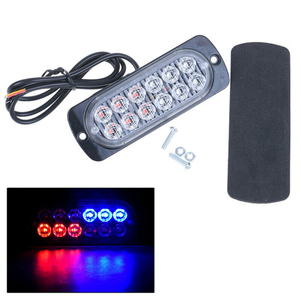 

12-24V Strobe Light Shockproof Replacement Set Universal Car Motorcycle
