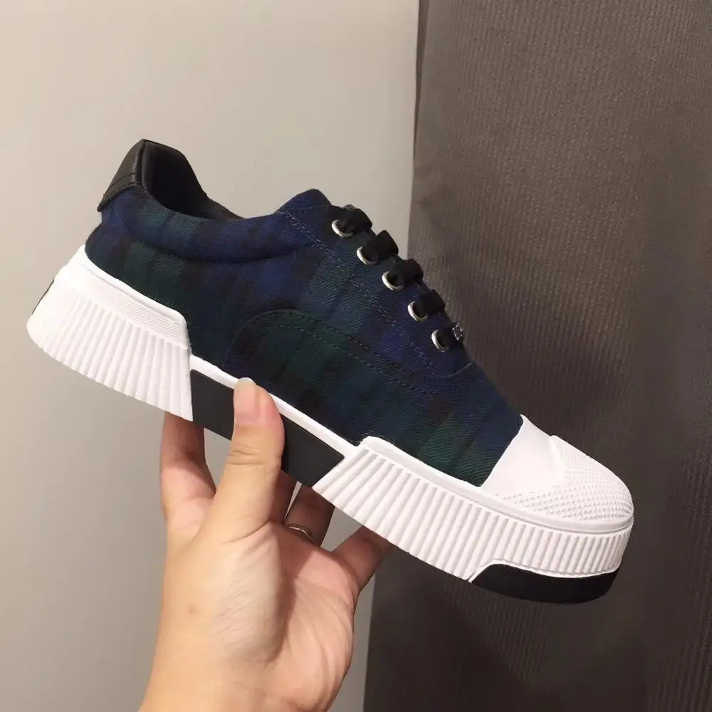 Стиль; Наивысшее качество; светильник; удобная классическая женская Повседневная парусиновая обувь в клетку; size35-41