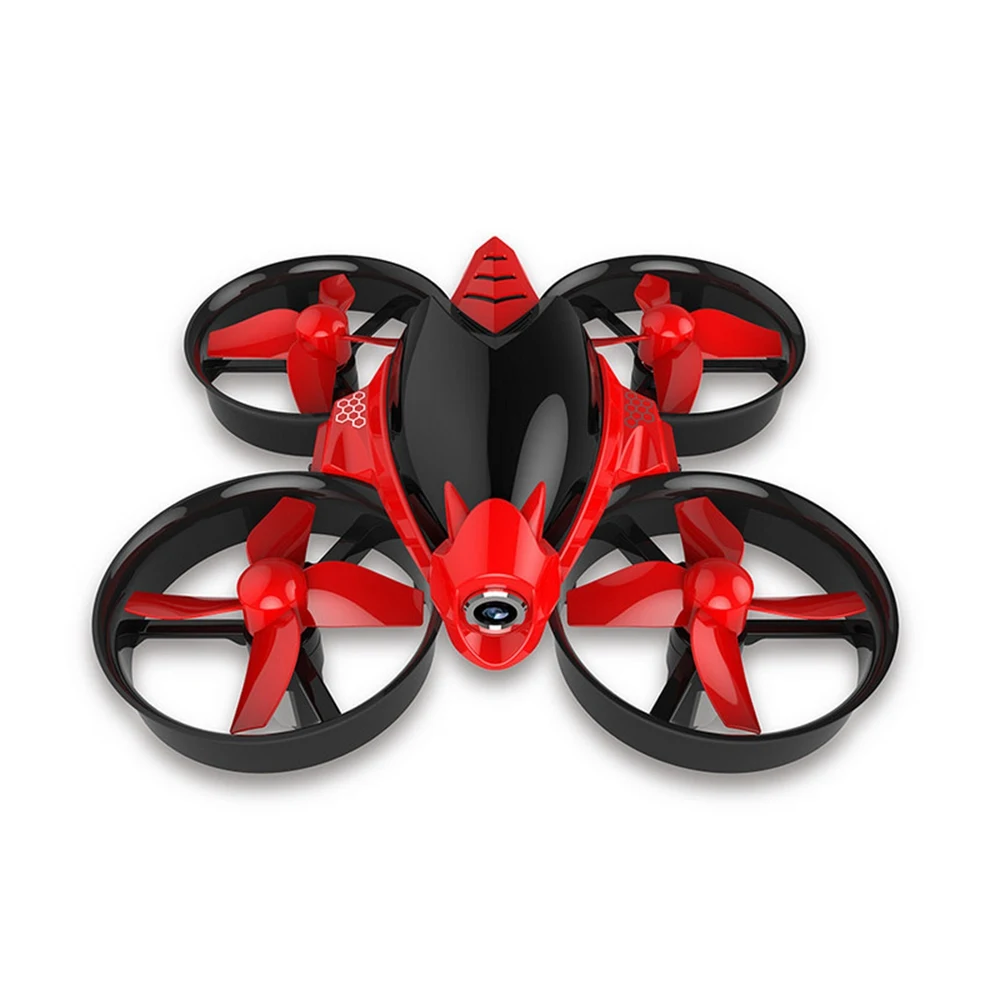 Мини Дрон с камерой HD 2,4G 4CH 6 Axis 3D флип Безголовый режим мини Квадрокоптер Дрон один ключ возврат Радиоуправляемый вертолет, игрушки для мальчика - Цвет: black common
