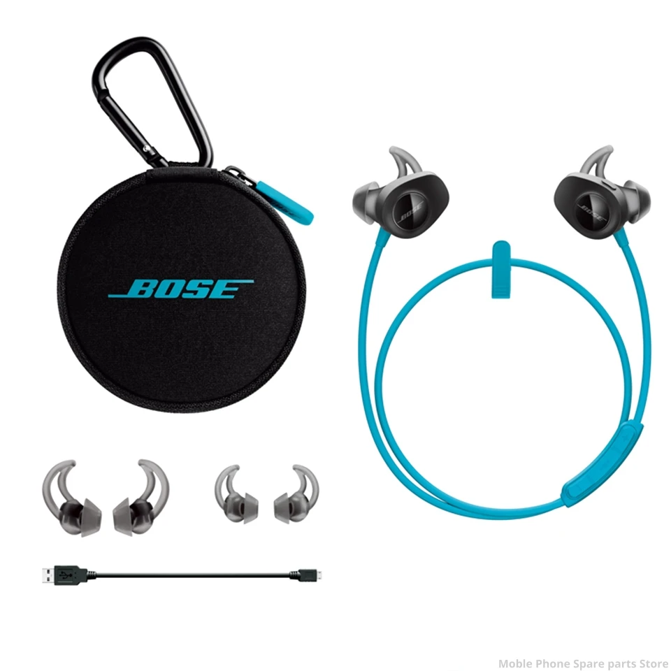 Original Bose SoundSport Wireless Bluetooth Earphones Sports Earbuds Waterproof Headphones Sweatproof Headset with Mic