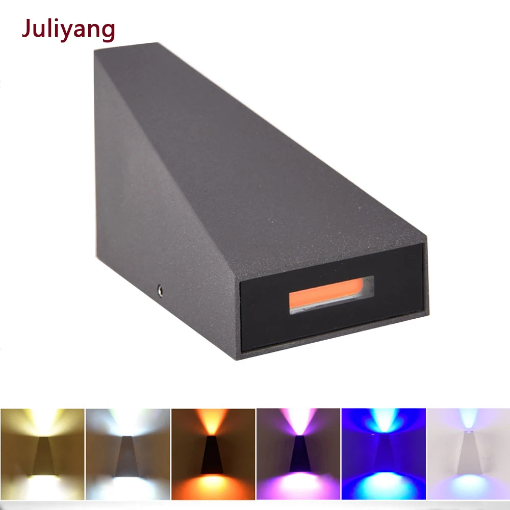 Настенные светильники водонепроницаемые с двойными головками из алюминия 12