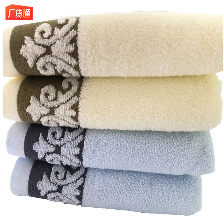 Место происхождения поставка товаров 100% Хлопковое полотенце для взрослых лица