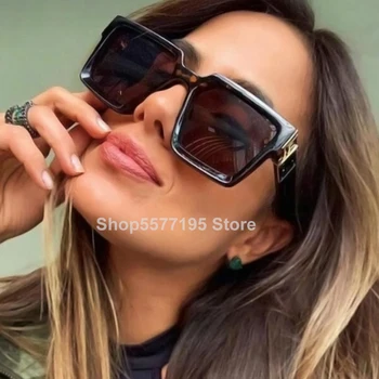 

2020 Kim Kardashian Oversized Sunglasses Women Gradient Summer Style Classic Sun Glasses Female Male Big Frame Oculos De Sol