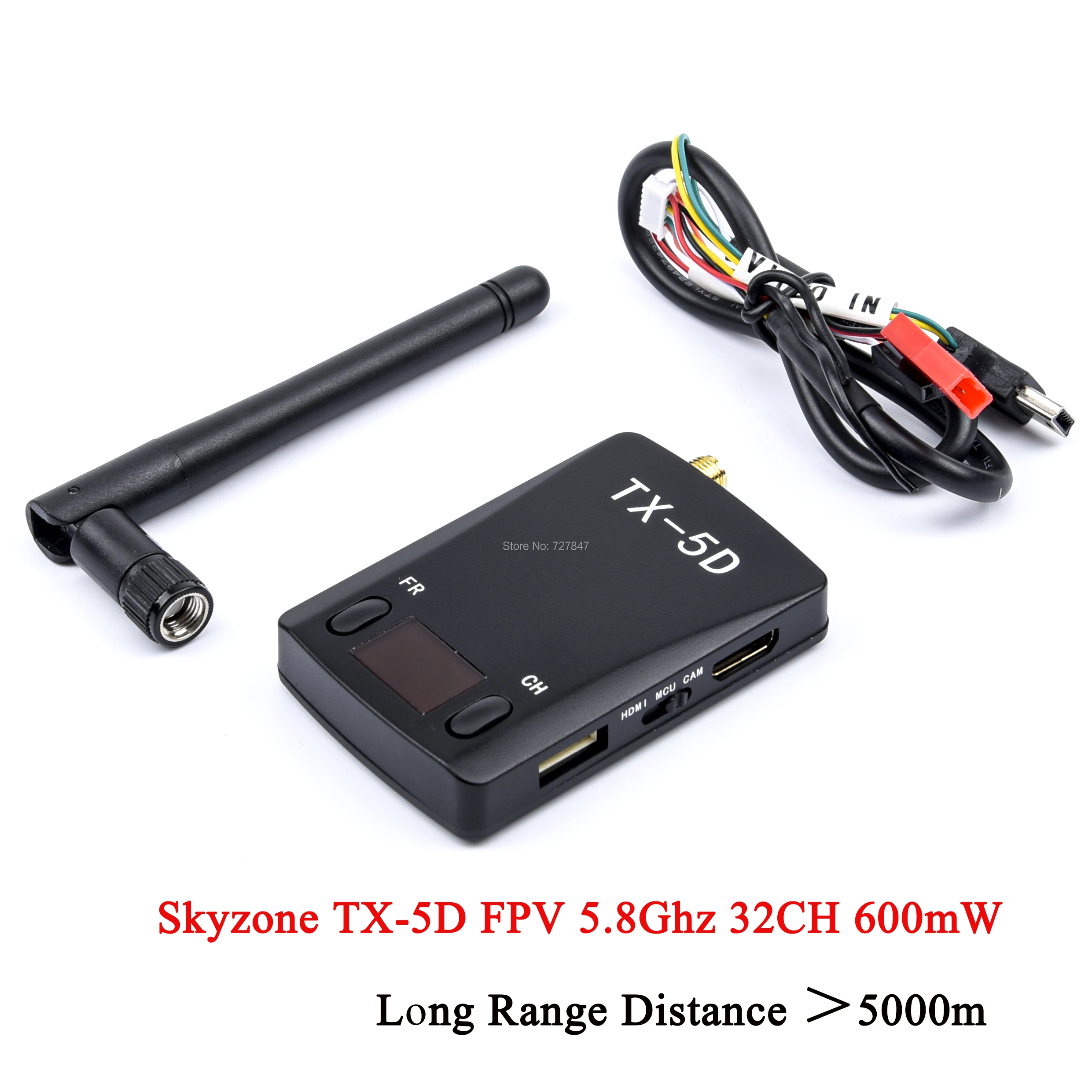 Skyzone беспроводной передатчик 5 8 ГГц 600 мВт 32 канала HDMI в AV CVBS для приемника FPV|mount