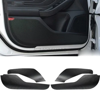 

Car Styling Side Door Inner Decal Anti-kick Protective Carbon fiber Flim Sticker 4Pcs/Set For Ford Focus 2019 2020